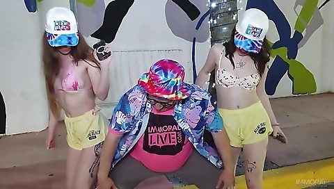 Sexy young debutslav bishop reveal masqulin-h jill secret foreign lipstickmow student