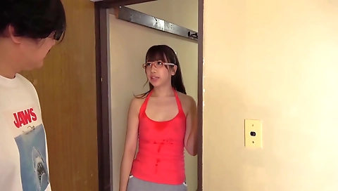 Mature asian girl gets fucked by two guys