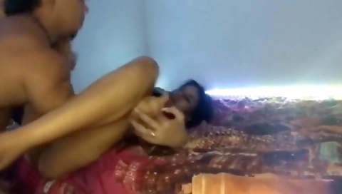 Sexy young chick masturbates with her boyfriend