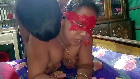 Maria, alex result in home scene