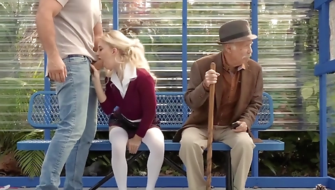 Horny couple fucking on webcam