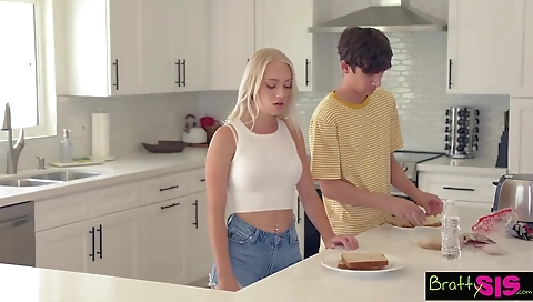 Hot blonde is an anal slut